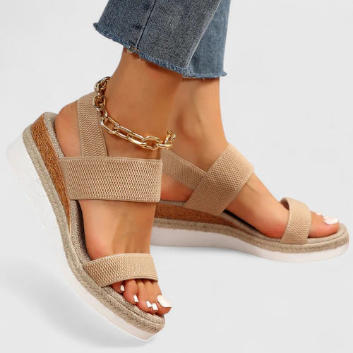 Women’s Espadrille Open-Toe Platform Sandals
