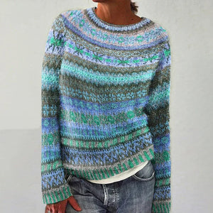 Cozy Fair Isle Women's Pullover Sweater