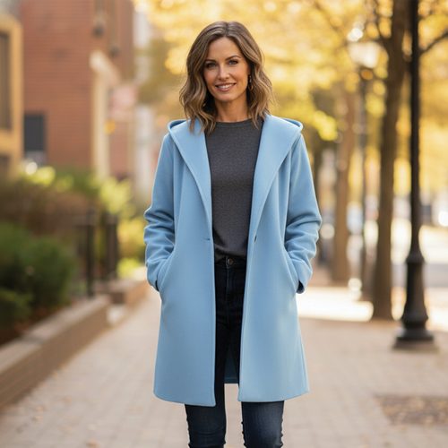 Cozy Oversized Hooded Coat for Women