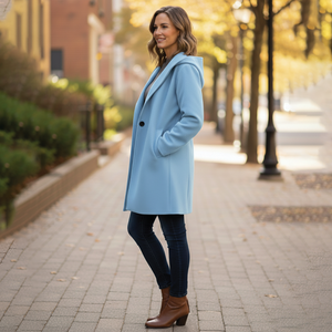 Cozy Oversized Hooded Coat for Women