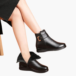 Women's Ankle Boots with Side Zip