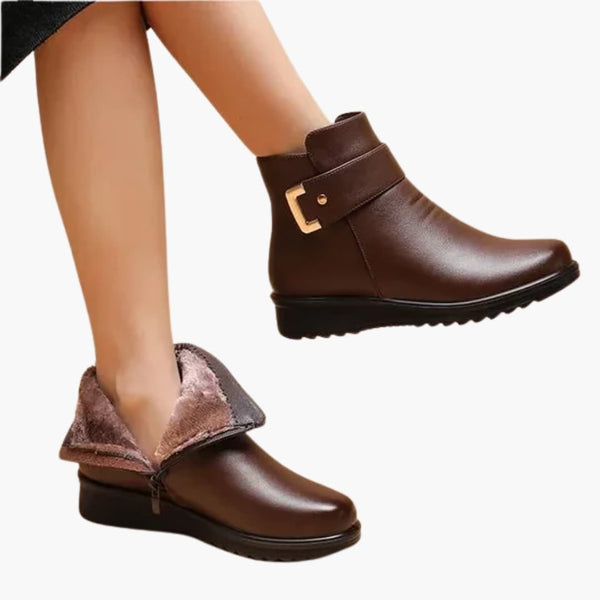 Women's Ankle Boots with Side Zip