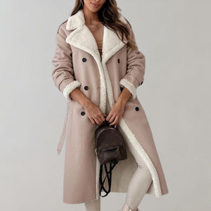 Cozy Women's Coat Long Teddy