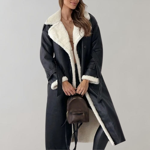 Cozy Women's Coat Long Teddy