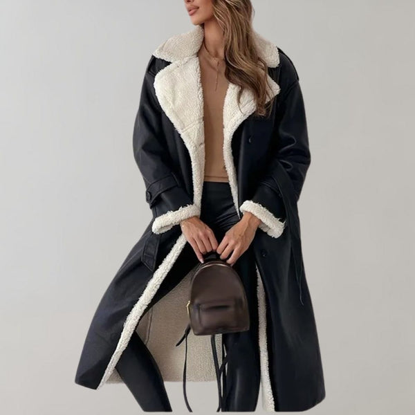 Cozy Women's Coat Long Teddy