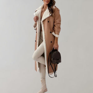 Cozy Women's Coat Long Teddy
