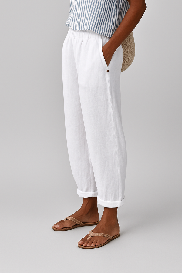 Women’s Relaxed Casual Loose Fit Ankle Pants