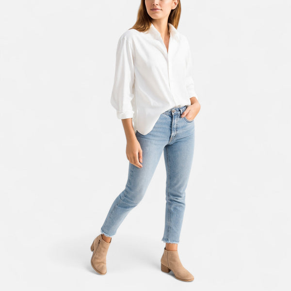 Casual Block Heel Side Zip Ankle Boots