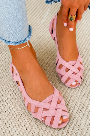 Women’s Strappy Woven Summer Flat Sandals