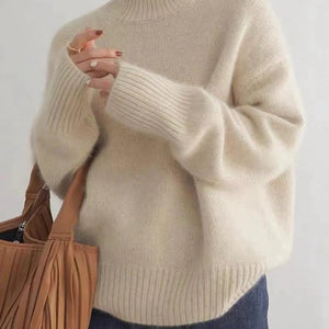 Soft Oversized Turtleneck Sweater