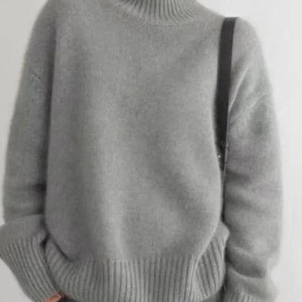 Women’s Cozy Oversized Turtleneck Sweater