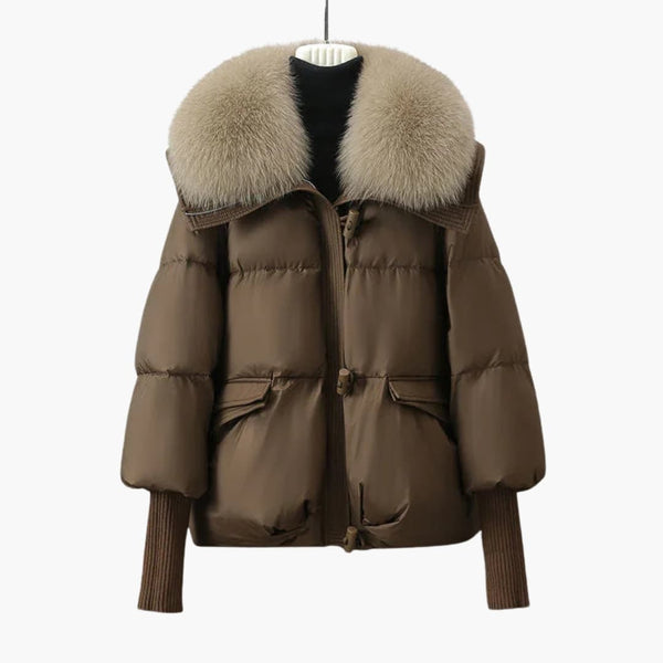 Warm Puffer Jacket Women Hooded Casual Style