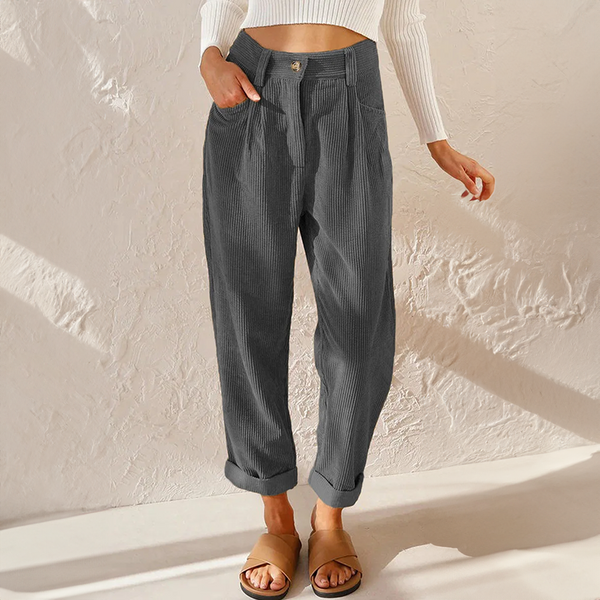 Women’s Relaxed Corduroy Tapered Pants