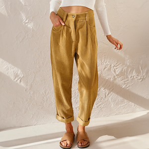 Women’s Relaxed Corduroy Tapered Pants