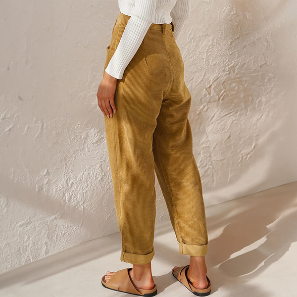 Women’s Relaxed Corduroy Tapered Pants