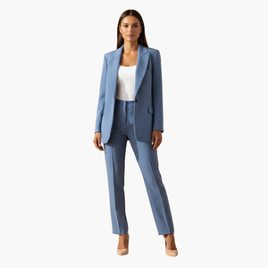 Tailored Notch Lapel Women's Suit Set Slim Fit
