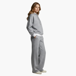 Women’s Hooded Two-Piece Tracksuit Set with Matching Pants