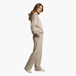 Women’s Hooded Two-Piece Tracksuit Set with Matching Pants