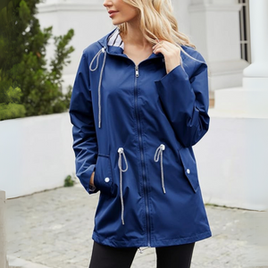 Women's Waterproof Jacket with Adjustable Hood