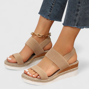 Women’s Espadrille Open-Toe Platform Sandals
