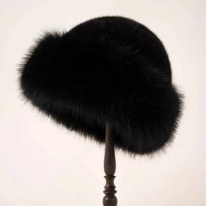 Plush Faux Fur Winter Hat for Women