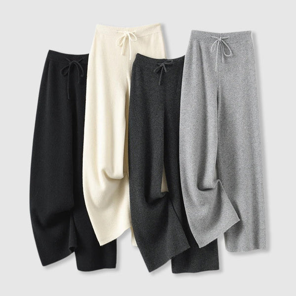 Women’s Drawstring Casual Wide-Leg Pants