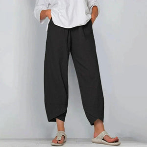 Women’s Relaxed Wide Leg Cropped Pants