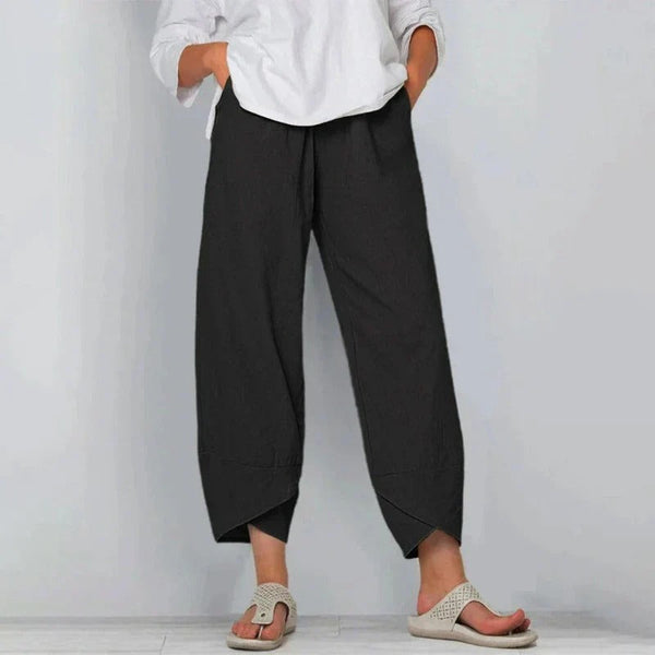Women’s Relaxed Wide Leg Cropped Pants