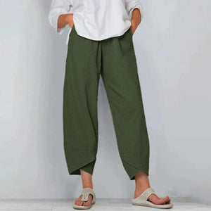 Women’s Relaxed Wide Leg Cropped Pants