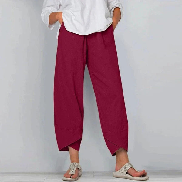 Women’s Relaxed Wide Leg Cropped Pants