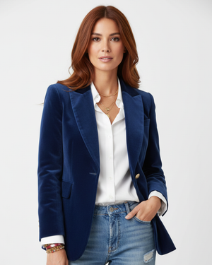 Women’s Tailored Smart Casual Blazer Jacket