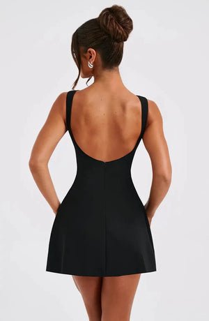 Elegant A-Line Mini Dress