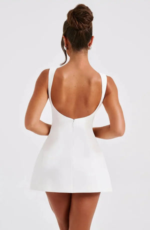 Elegant A-Line Mini Dress