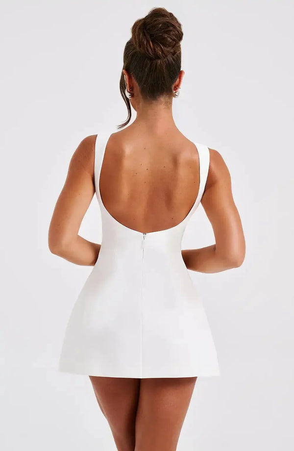 Elegant A-Line Mini Dress