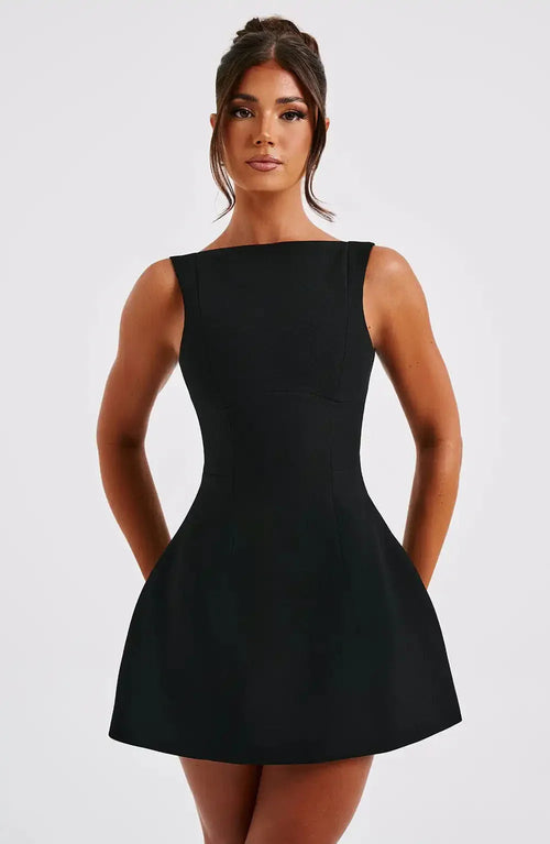 Elegant A-Line Mini Dress