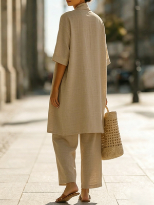 Women’s Coordinated Three-Piece Lounge Set