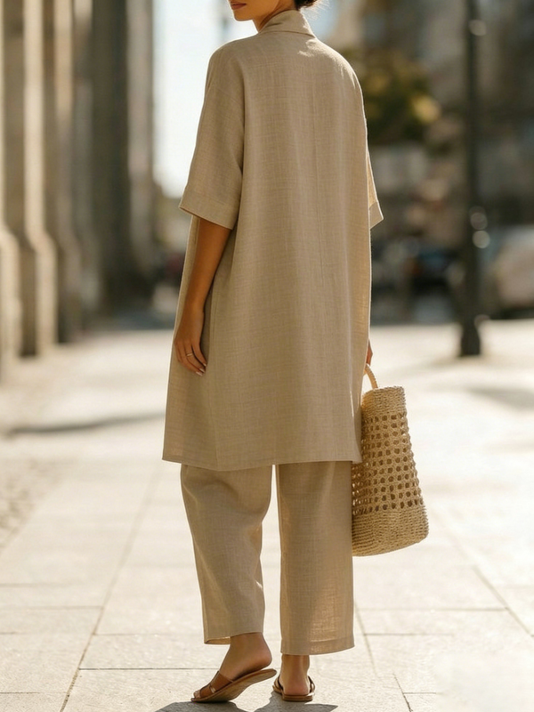 Women’s Coordinated Three-Piece Lounge Set
