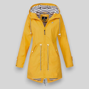 Women's Waterproof Jacket with Adjustable Hood