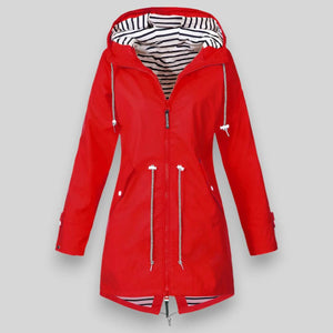 Women's Waterproof Jacket with Adjustable Hood