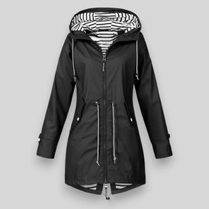 Women's Waterproof Jacket with Adjustable Hood