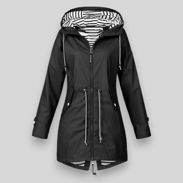 Women's Waterproof Jacket with Adjustable Hood