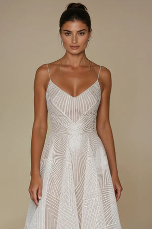 Elegant Celestial Radiance Dress