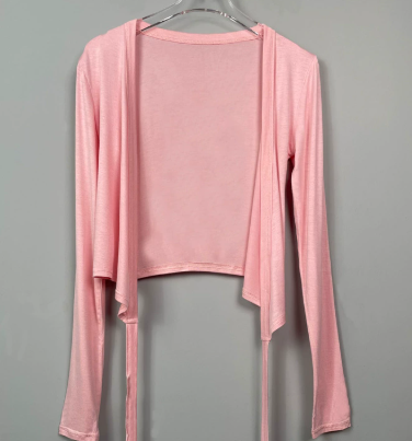 Top elegante para pilates con cruzado