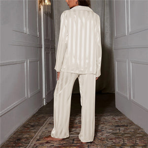 Women's Luxe Stripe Pajama Set