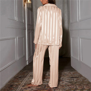 Women's Luxe Stripe Pajama Set