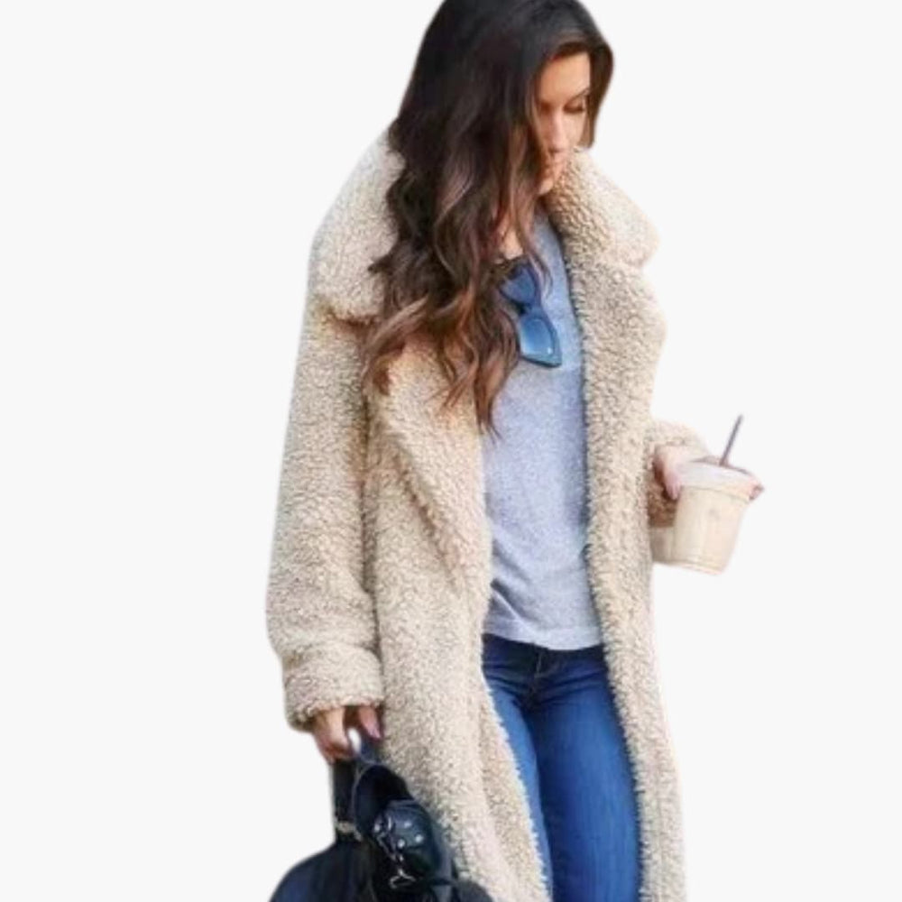 Women Casual Long Coat Soft Comfort Fit Design