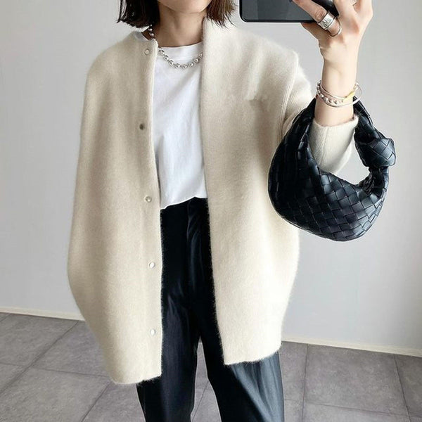 Women's Open Front Knit Cardigan