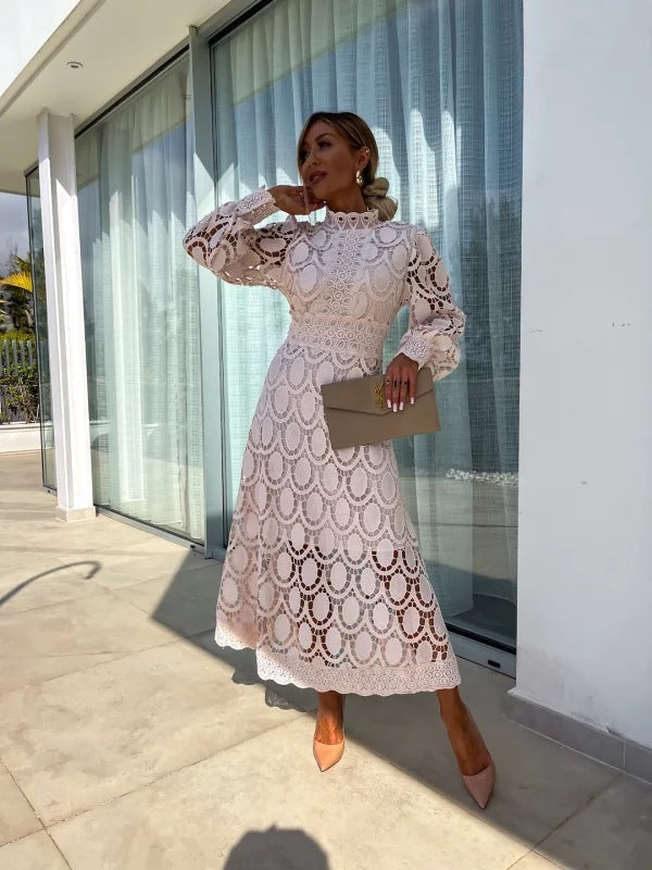 Vestido bodycon de encaje para mujer con ajuste elegante