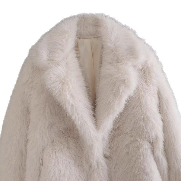 Women's Luxe Plush Faux Fur Jacket
