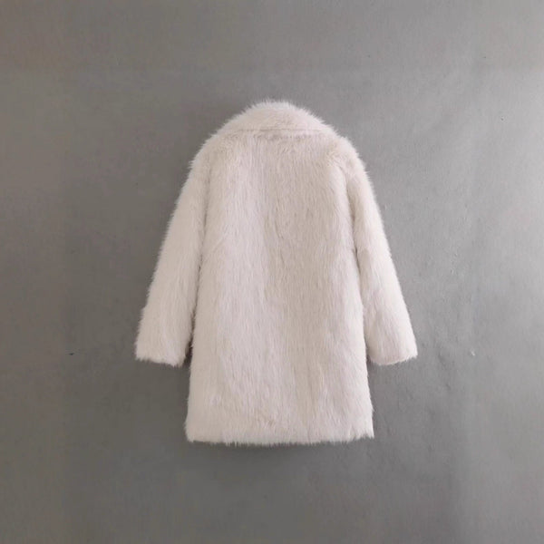 Women's Luxe Plush Faux Fur Jacket